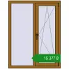 Ціноутворення Вікна 1000x1300 мм REHAU SYNEGO MD LIGHT_OAK з двох сторін. Ціна: ₴15,377.48