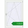 Ціноутворення Вікна 1000x1500 мм REHAU Brillant-Design Білий (RAL 9016) з двох сторін. Ціна: ₴9,206.39