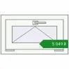 Ціноутворення Вікна 600x350 мм Altest Pony 375 RAL 9016 Traffic white з двох сторін. Ціна: ₴5,048.73