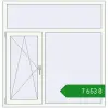 Ціноутворення Вікна 1390x1440 мм REHAU Euro 60 Білий (RAL 9016) з двох сторін. Ціна: ₴7,653.45