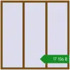 Ціноутворення Вікна 2000x2000 мм REHAU Euro 70 GOLDEN OAK з двох сторін. Ціна: ₴17,155.84