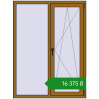 Ціноутворення Вікна 1200x1600 мм REHAU Brillant-Design LIGHT_OAK з двох сторін. Ціна: ₴16,375.06