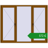 Ціноутворення Вікна 2000x1600 мм REHAU Euro 70. Ціна: €572.00