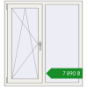 Ціноутворення Вікна 1100x1200 мм REHAU Euro 60. Ціна: ₴7,889.94