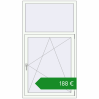 Ціноутворення Вікна 1000x1800 мм REHAU Euro 70. Ціна: €187.97