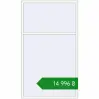 Ціноутворення Вікна 1400x2400 мм REHAU Brillant-Design BLACK_BROWN ззовні. Ціна: ₴14,995.53