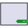 Ціноутворення Вікна 1800x1500 мм REHAU Euro 70. Ціна: €283.07