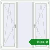 Ціноутворення Вікна 1700x1700 мм REHAU Euro 70 Білий (RAL 9016) з двох сторін. Ціна: ₴18,308.52