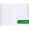 Ціноутворення Вікна 1350x1100 мм REHAU Euro 70 Білий (RAL 9016) з двох сторін. Ціна: ₴6,678.53