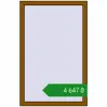 Ціноутворення Вікна 800x1250 мм REHAU Euro 60 GOLDEN OAK з двох сторін. Ціна: ₴4,646.92