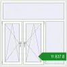 Ціноутворення Вікна 1500x1500 мм REHAU Euro 60 Білий (RAL 9016) з двох сторін. Ціна: ₴11,836.65