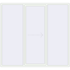Ціноутворення Розсувні терасні двері 2500x2300 мм REHAU Euro 60 (Похило-зсувні) Білий (RAL 9016) з двох сторін