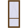 Ціноутворення Балконні двері 900x2050 мм REHAU Euro 70 WALNUT ззовні
