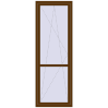 Ціноутворення Балконні двері 800x2300 мм REHAU Euro 70 WALNUT ззовні