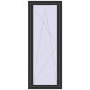 Ціноутворення Балконні двері 800x2100 мм REHAU Euro 60 ANTHRACITE_GREY_GLATT з двох сторін