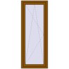 Ціноутворення Балконні двері 740x1890 мм REHAU Euro 60 GOLDEN OAK з двох сторін