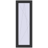 Ціноутворення Балконні двері 700x2000 мм REHAU Euro 60 ANTHRACITE_GREY_GLATT з двох сторін