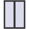 Ціноутворення Балконні двері 1600x2100 мм REHAU SYNEGO MD ANTHRACITE_GREY_GLATT з двох сторін