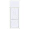 Ціноутворення Балконні двері 1000x2700 мм REHAU SYNEGO MD Білий (RAL 9016) з двох сторін