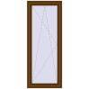 Ціноутворення Балконні двері 800x2000 мм REHAU Euro 70 WALNUT ззовні