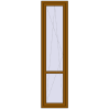 Ціноутворення Балконні двері 600x2400 мм REHAU Euro 60 GOLDEN OAK з двох сторін