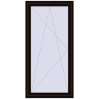 Ціноутворення Балконні двері 1009x2020 мм REHAU Euro 70 BLACK_BROWN з двох сторін