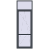 Ціноутворення Балконні двері 866x2625 мм REHAU Euro 70 ANTHRACITE_GREY_STRUKTURAL з двох сторін
