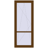 Ціноутворення Балконні двері 900x2200 мм REHAU Euro 60 WALNUT з двох сторін
