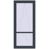 Ціноутворення Балконні двері 900x2000 мм REHAU Euro 70 ANTHRACITE_GREY_STRUKTURAL з двох сторін