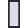 Ціноутворення Балконні двері 900x2100 мм REHAU Euro 60 BLACK_ULTI-MATT з двох сторін