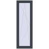 Ціноутворення Балконні двері 700x2100 мм REHAU Euro 70 ANTHRACITE_GREY_STRUKTURAL з двох сторін
