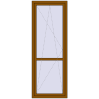 Ціноутворення Балконні двері 800x2200 мм REHAU Euro 70 GOLDEN OAK ззовні