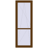 Ціноутворення Балконні двері 800x2200 мм REHAU Euro 70 WALNUT ззовні