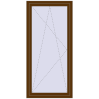 Ціноутворення Балконні двері 870x1830 мм REHAU Euro 60 WALNUT ззовні