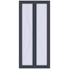 Ціноутворення Балконні двері 1100x2400 мм REHAU SYNEGO MD ANTHRACITE_GREY_STRUKTURAL з двох сторін
