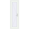 Ціноутворення Вхідні двері 600x2000 мм REHAU Euro-Design 60 Білий (RAL 9016) з двох сторін
