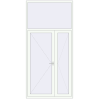 Ціноутворення Вхідні двері 1470x3050 мм REHAU Euro-Design 60 Білий (RAL 9016) з двох сторін