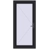 Ціноутворення Вхідні двері 890x1900 мм REHAU Euro-Design 60 BLACK_ULTI-MATT з двох сторін