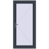 Ціноутворення Вхідні двері 930x1960 мм REHAU Euro-Design 60 ANTHRACITE_GREY_STRUKTURAL з двох сторін