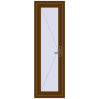 Ціноутворення Вхідні двері 600x1900 мм REHAU Euro-Design 60 WALNUT з двох сторін
