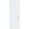 Ціноутворення Вхідні двері 900x2540 мм REHAU Brillant-Design Білий (RAL 9016) з двох сторін