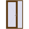 Ціноутворення Вхідні двері 1200x2020 мм REHAU Euro-Design 60 WALNUT з двох сторін