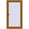 Ціноутворення Вхідні двері 1020x1840 мм REHAU Euro-Design 60 LIGHT_OAK з двох сторін