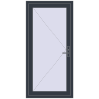 Ціноутворення Вхідні двері 890x1900 мм REHAU Euro-Design 60 ANTHRACITE_GREY_STRUKTURAL з двох сторін