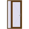 Ціноутворення Вхідні двері 1100x2100 мм REHAU SYNEGO WALNUT з двох сторін