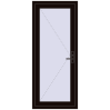 Ціноутворення Вхідні двері 800x1900 мм REHAU Euro-Design 60 BLACK_BROWN з двох сторін