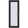 Ціноутворення Вхідні двері 800x2100 мм REHAU Brillant-Design BLACK_ULTI-MATT з двох сторін