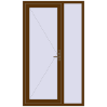 Ціноутворення Вхідні двері 1200x2050 мм REHAU Brillant-Design WALNUT ззовні