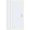 Ціноутворення Вхідні двері 1200x2100 мм REHAU Euro-Design 60 Білий (RAL 9016) з двох сторін