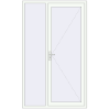 Ціноутворення Вхідні двері 1450x2400 мм REHAU SYNEGO Білий (RAL 9016) з двох сторін